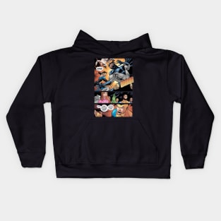 invincible comic strip Kids Hoodie